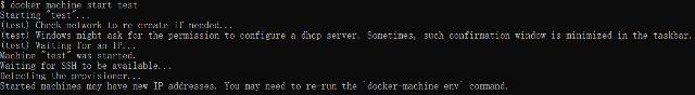 docker-machine5
